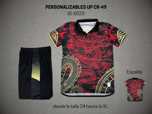 CRU-049 TR UNIFORME PERSONALIZABLE