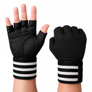 CR-428 GUANTES PARA GYM CON MUÑEQUERA
