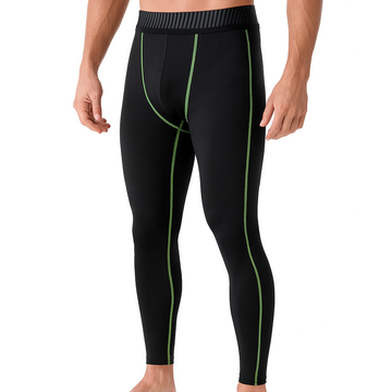 CR-068 PANTALON TERMICO IMP 506 NEGRO/VERDE