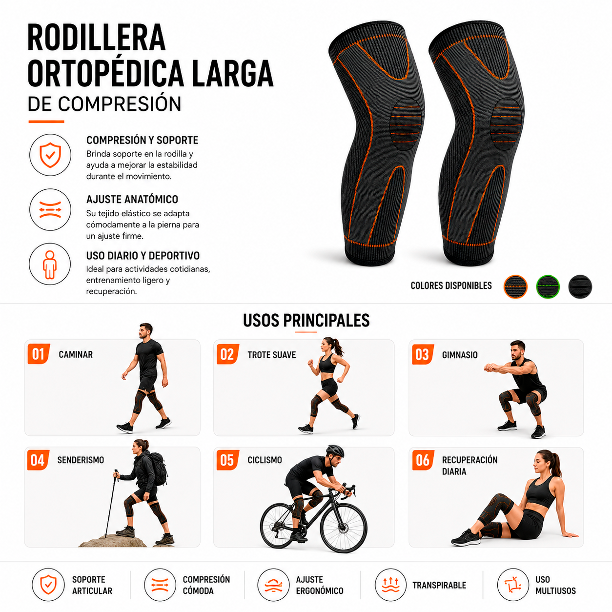 CR-096 RODILLERA LARGA 0916
