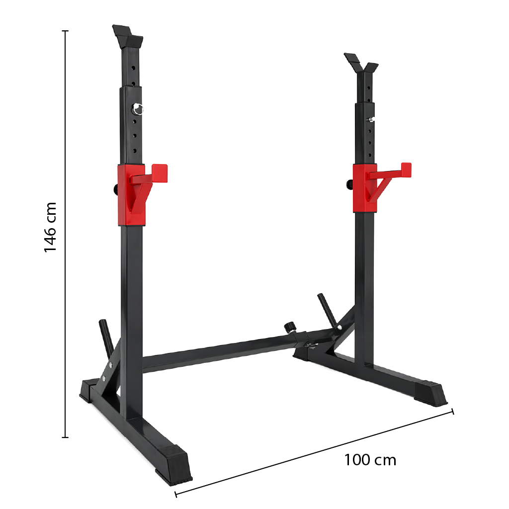 CR-1132 SOPORTE PARA BARRAS AJUSTABLES 146*100*61 CM