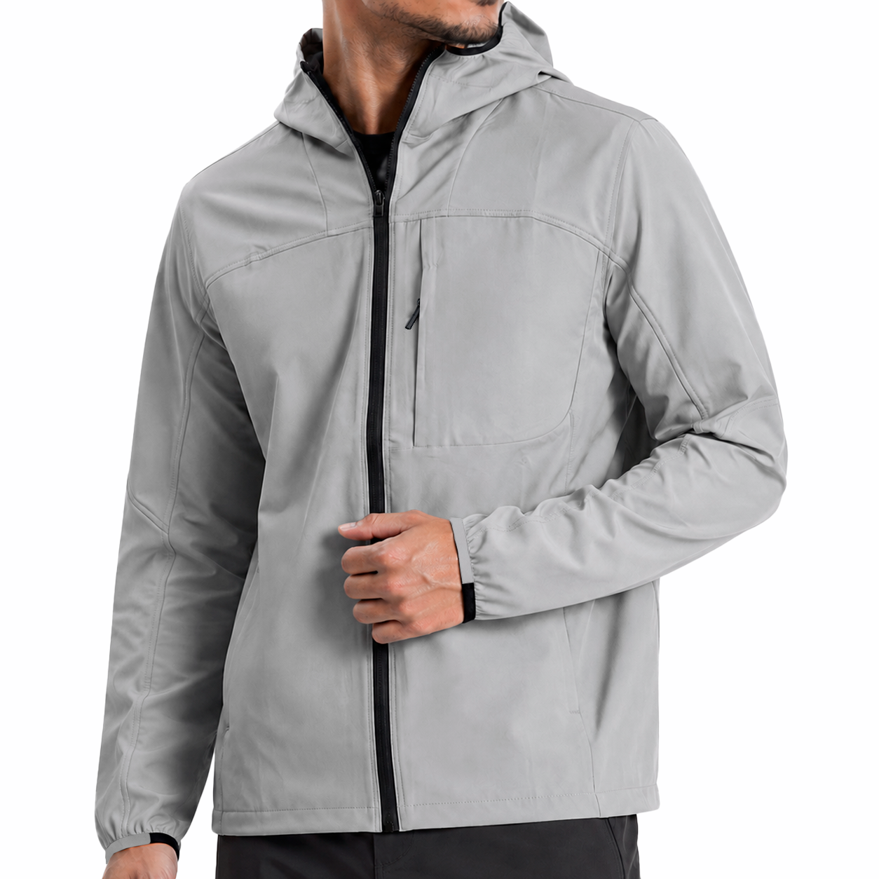 CR-1166 CHAQUETA CON GORRO