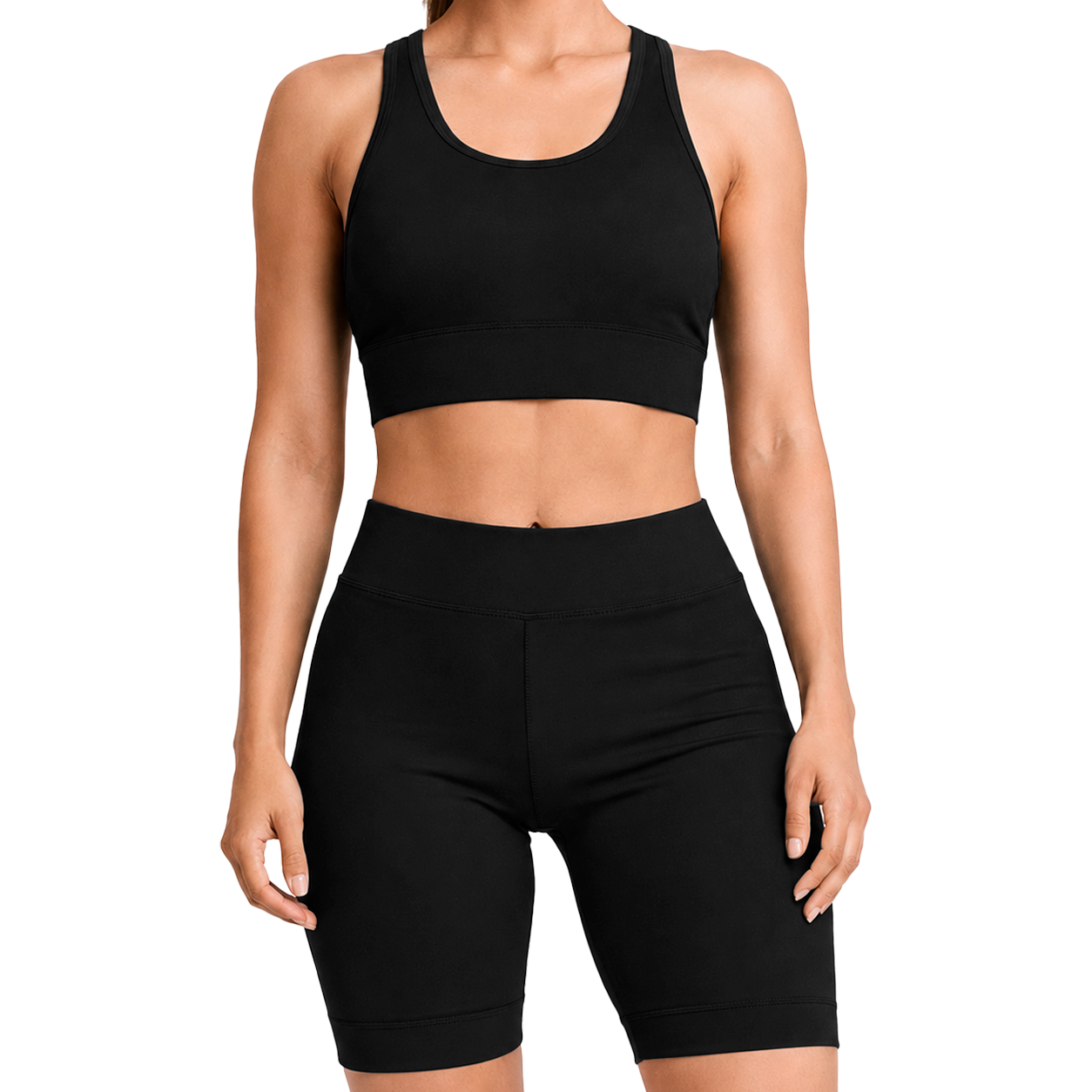 CR-278 CONJUNTO DEPORTIVO NEGRO