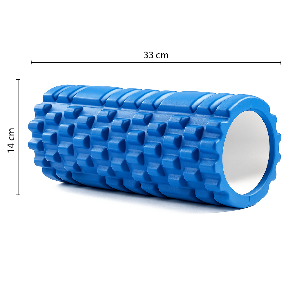 CR-635 RODILLO DE ESPUMA YOGA 33x14 CM