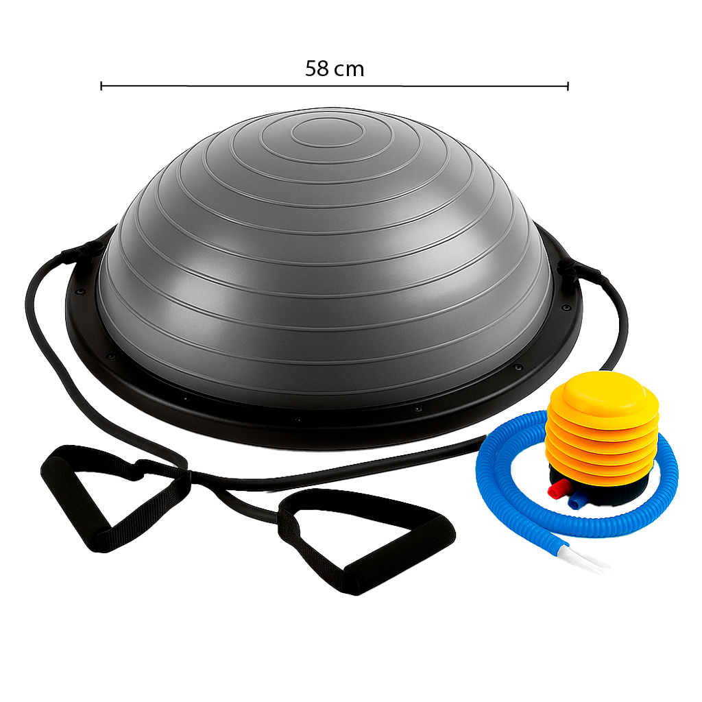 CR-638 BALON BOSU CON BANDAS 58 CM