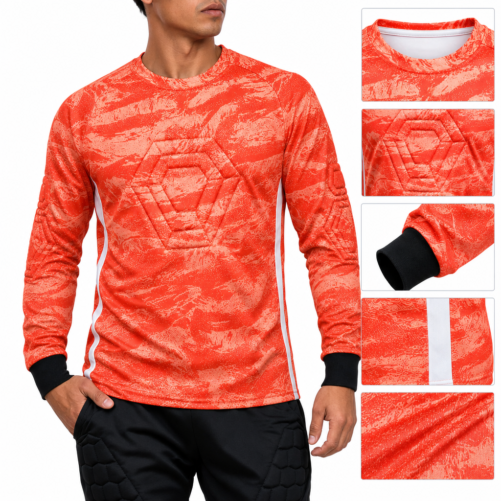 CR-861 BUZO DE ARQUERO NARANJA