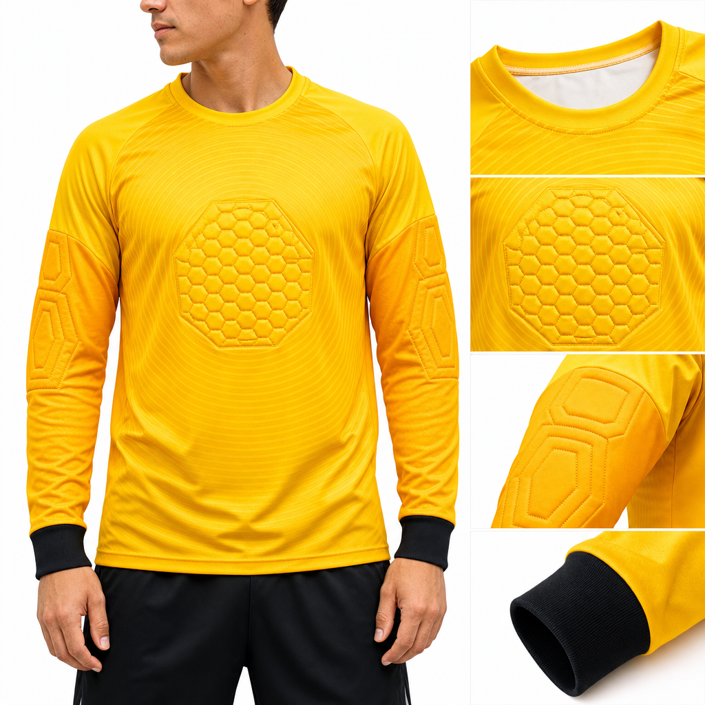 CR-864 BUZO DE ARQUERO AMARILLO