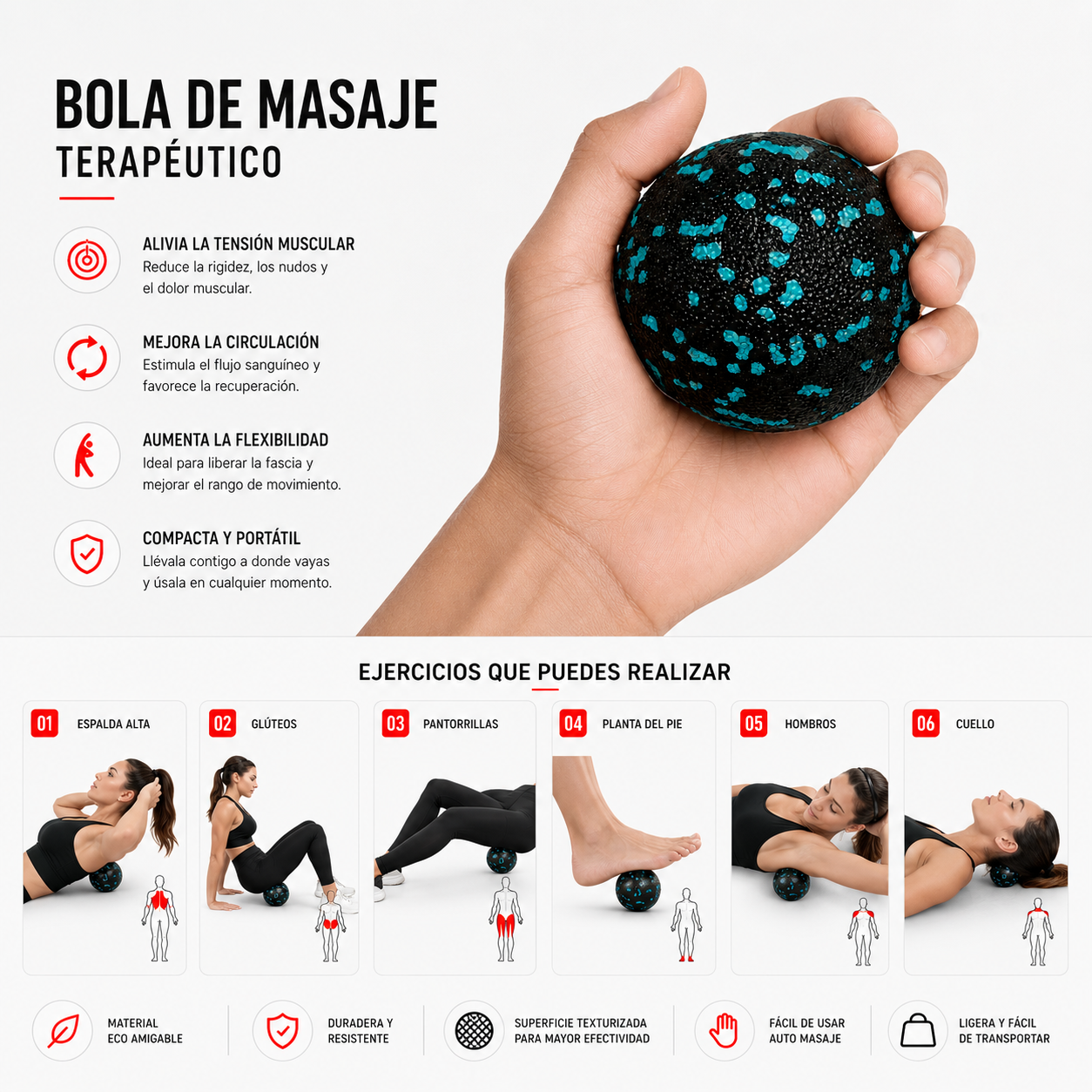 CR-976 BOLA DE MASAJE