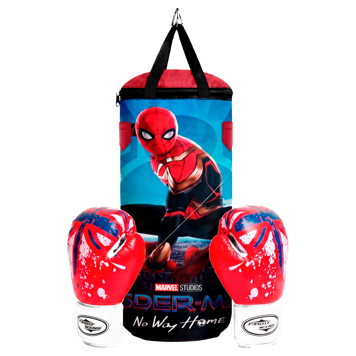 CRN-020 KIT DE BOXEO INFANTIL SPIDERMAN 48X20CM