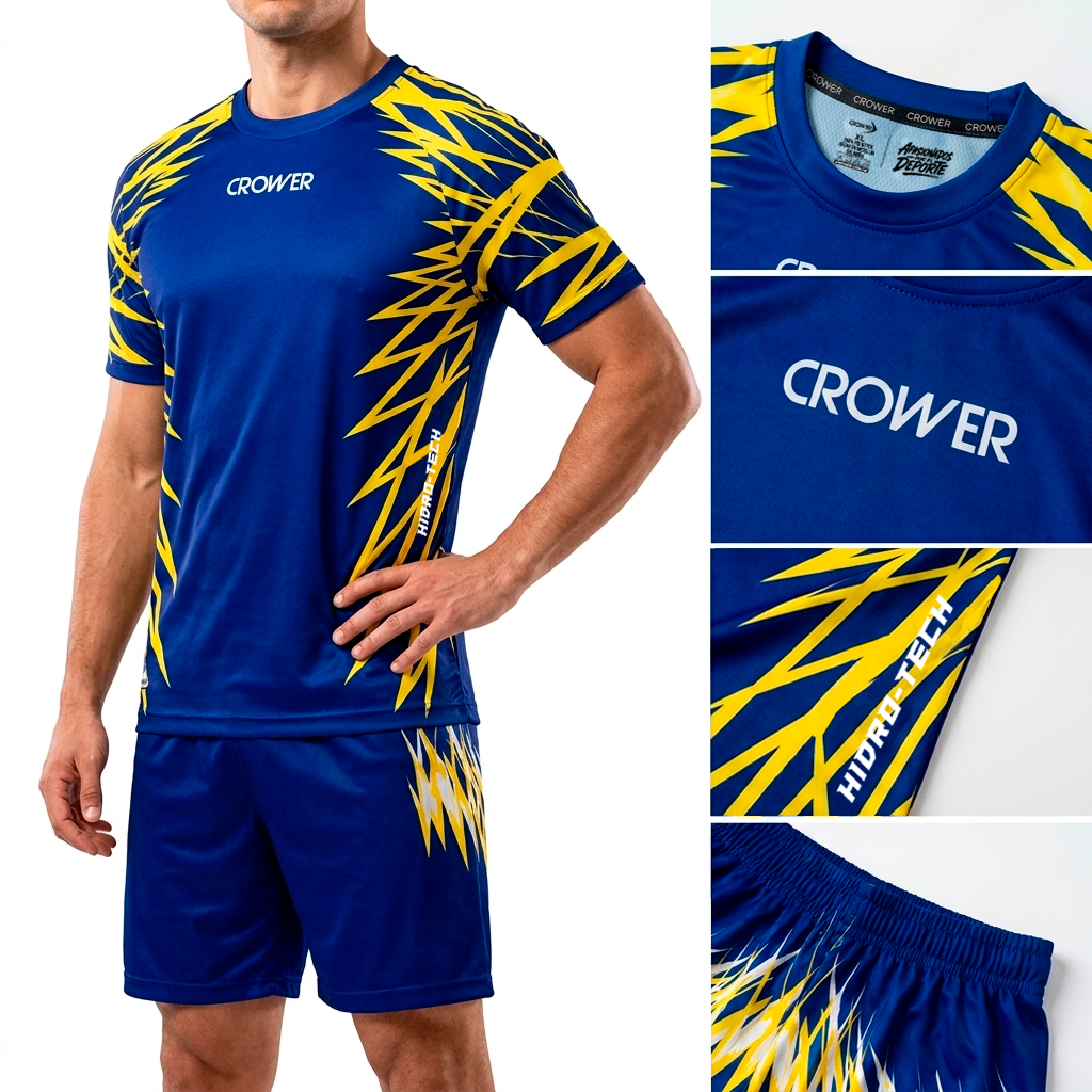 CRU-072 TR UNIFORME PERSONALIZABLE AZUL